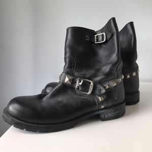 Frye Company Veronica Motorcycle bootie size 10